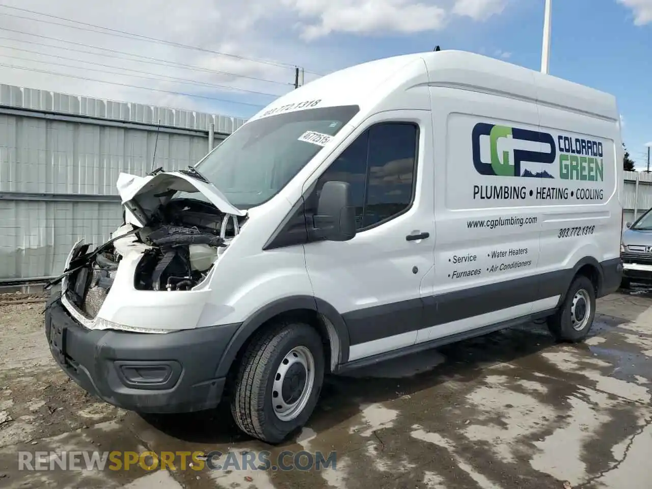 1 Photograph of a damaged car 1FTBR1XG9LKB78778 FORD TRANSIT 2020