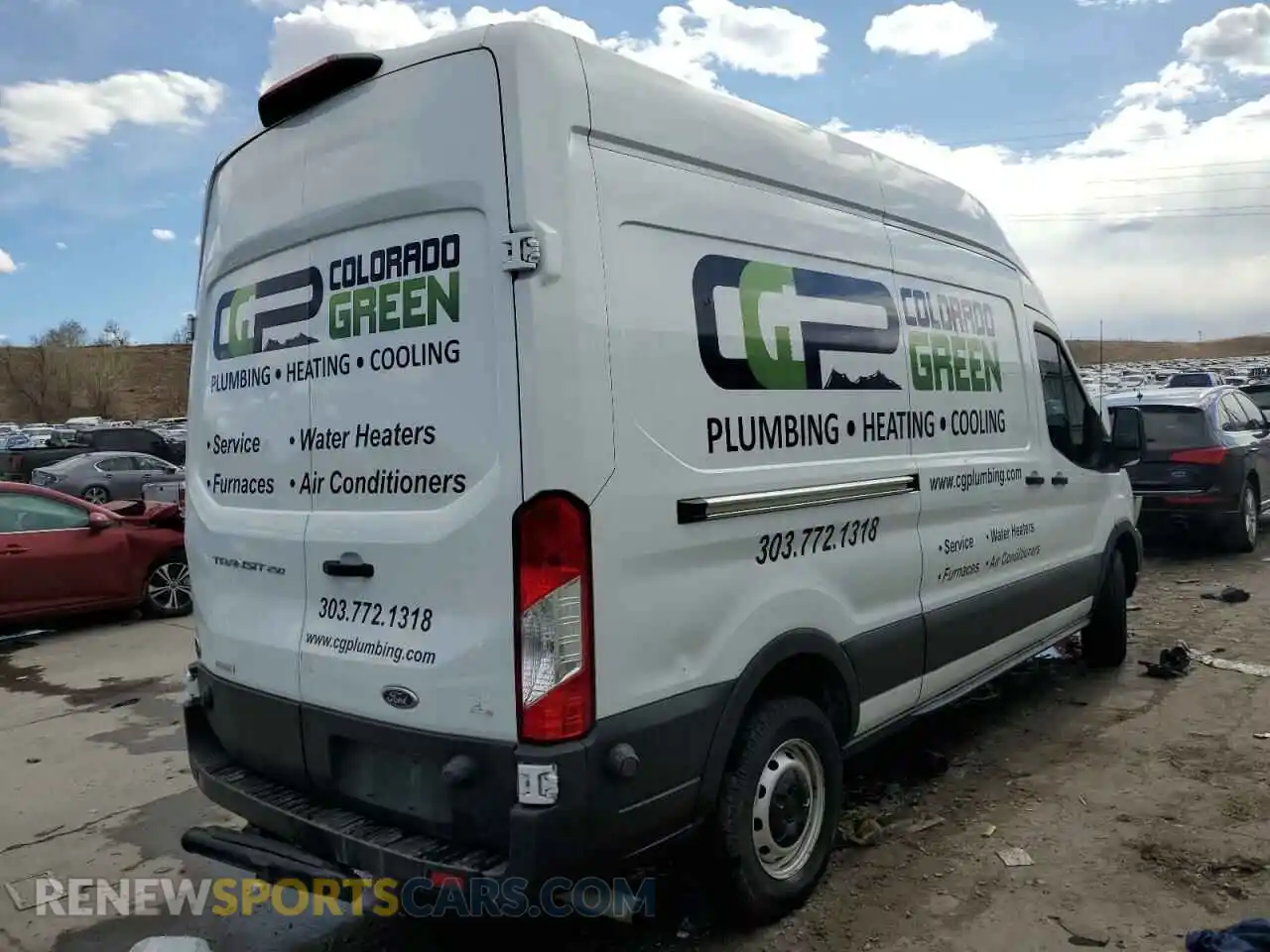 3 Photograph of a damaged car 1FTBR1XG9LKB78778 FORD TRANSIT 2020