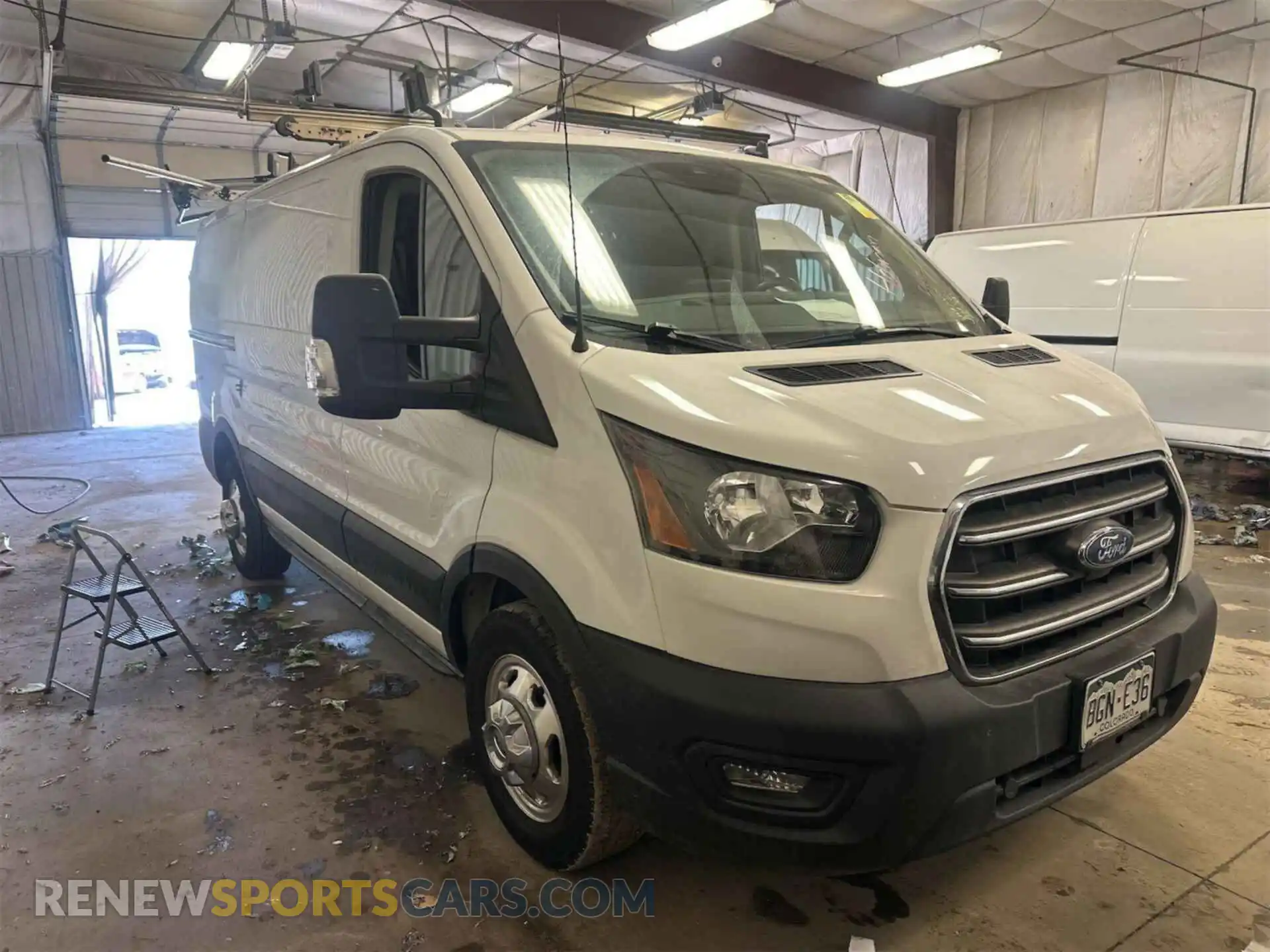2 fotografías del automóvil dañado 1FTBR2YG3LKA35832 FORD TRANSIT 2020