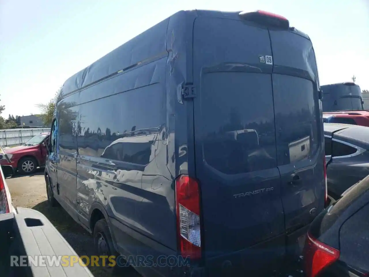 2 Photograph of a damaged car 1FTBR3X85LKA18644 FORD TRANSIT 2020