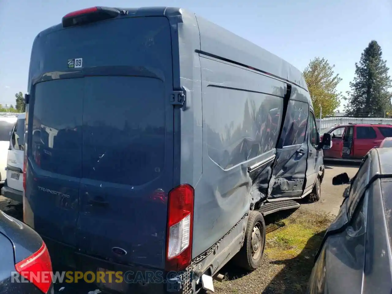 3 Photograph of a damaged car 1FTBR3X85LKA18644 FORD TRANSIT 2020