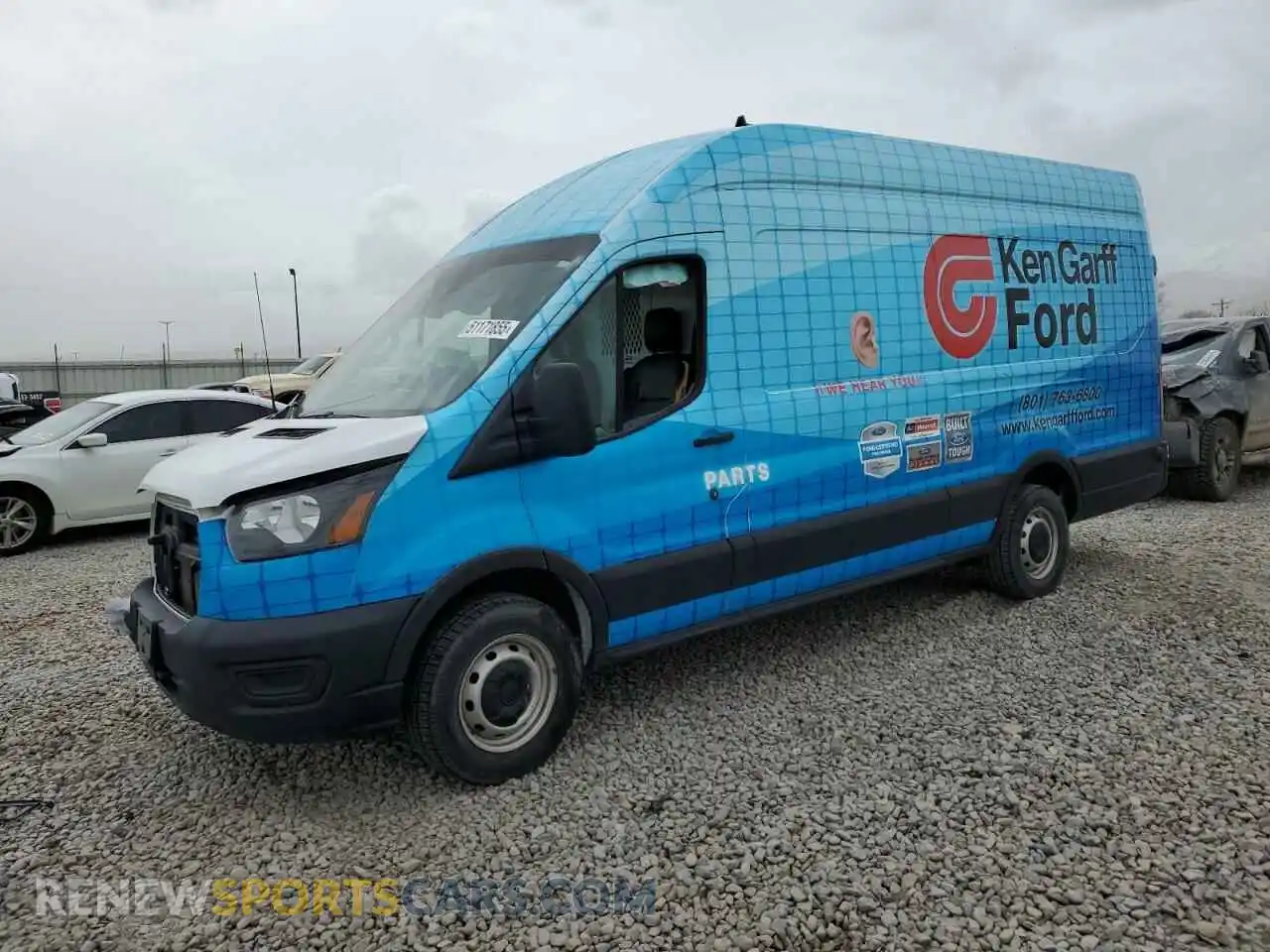 1 Photograph of a damaged car 1FTBR3X87LKA43898 FORD TRANSIT 2020