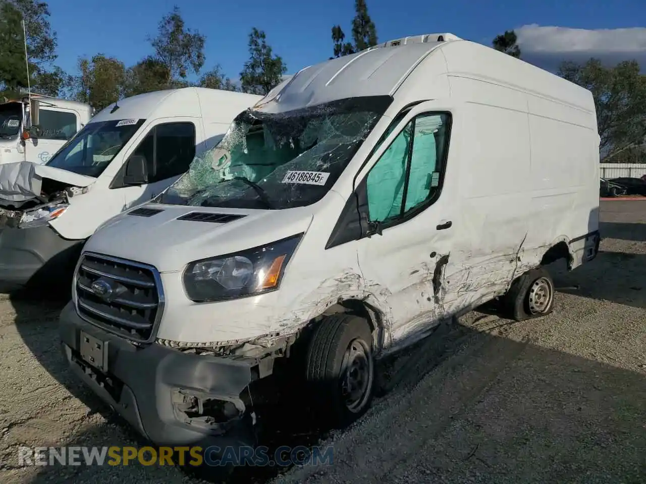 1 Photograph of a damaged car 1FTBW3X80LKA53908 FORD TRANSIT 2020