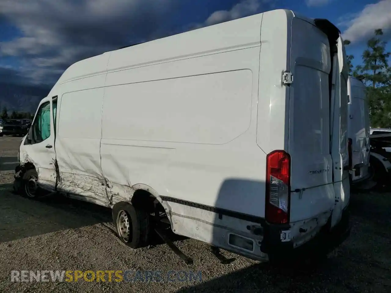 2 Photograph of a damaged car 1FTBW3X80LKA53908 FORD TRANSIT 2020