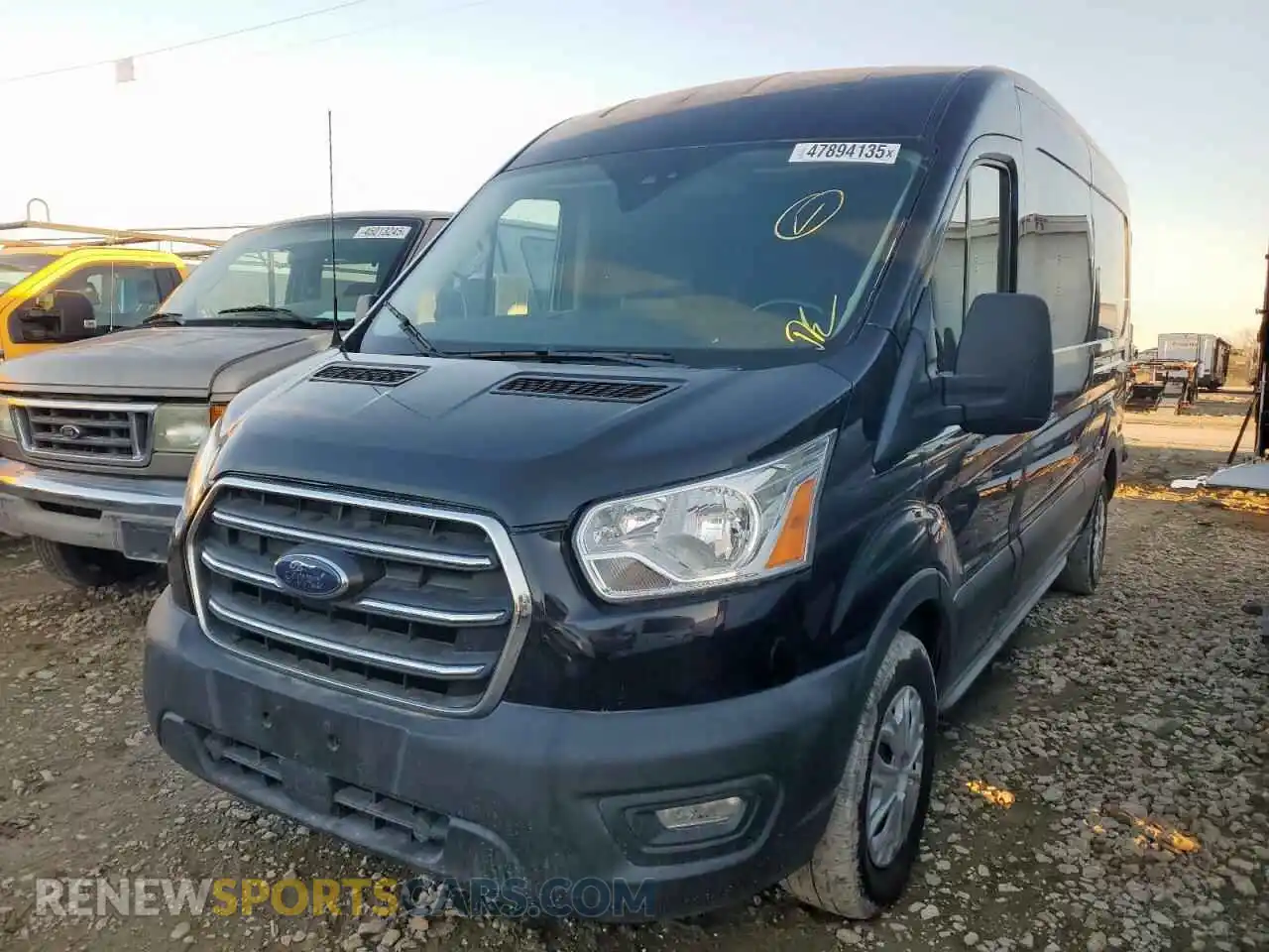 1 Photograph of a damaged car 1FTYE1CG8LKA55422 FORD TRANSIT 2020