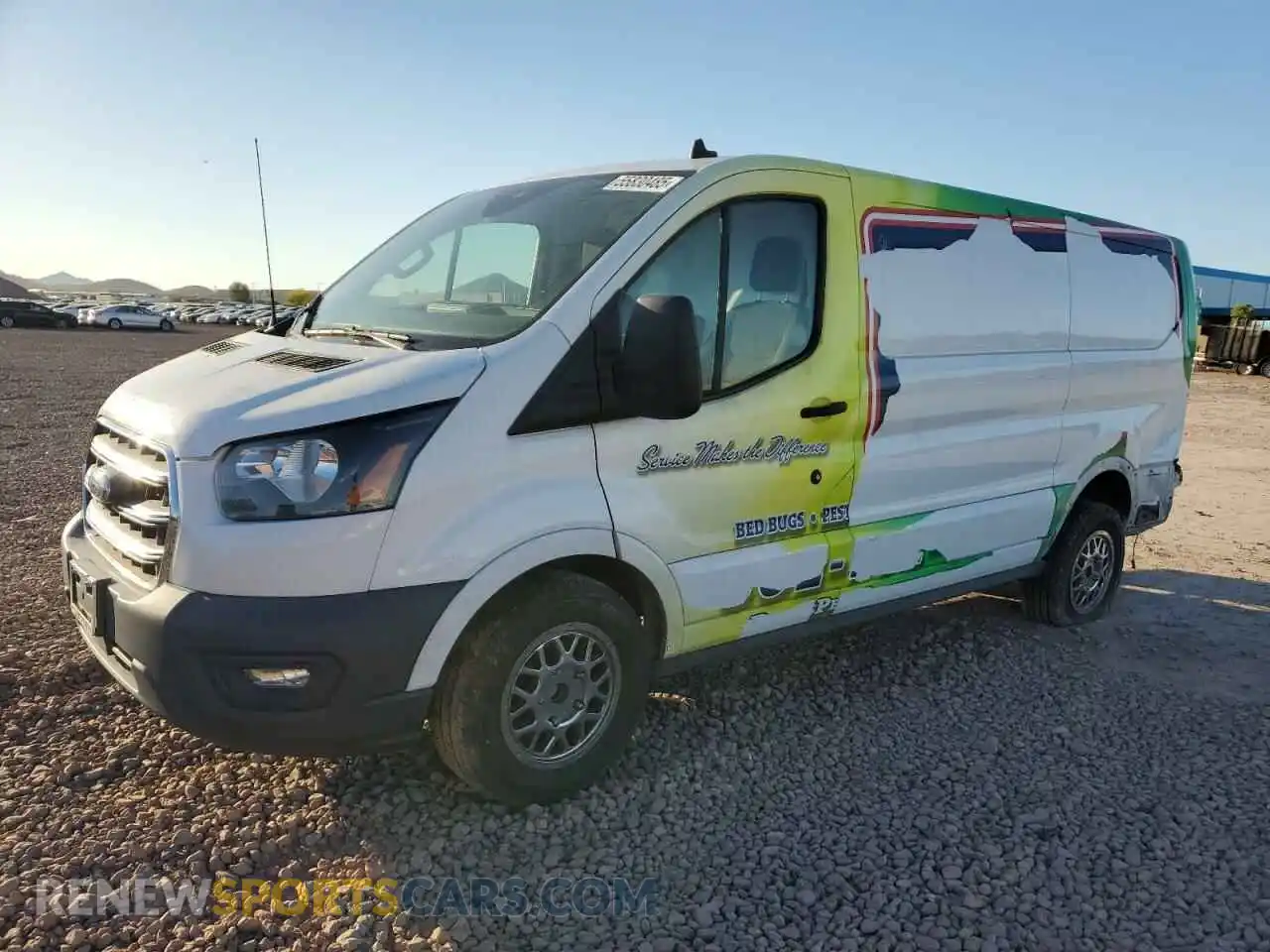 1 Photograph of a damaged car 1FTYE1Y8XLKB43776 FORD TRANSIT 2020