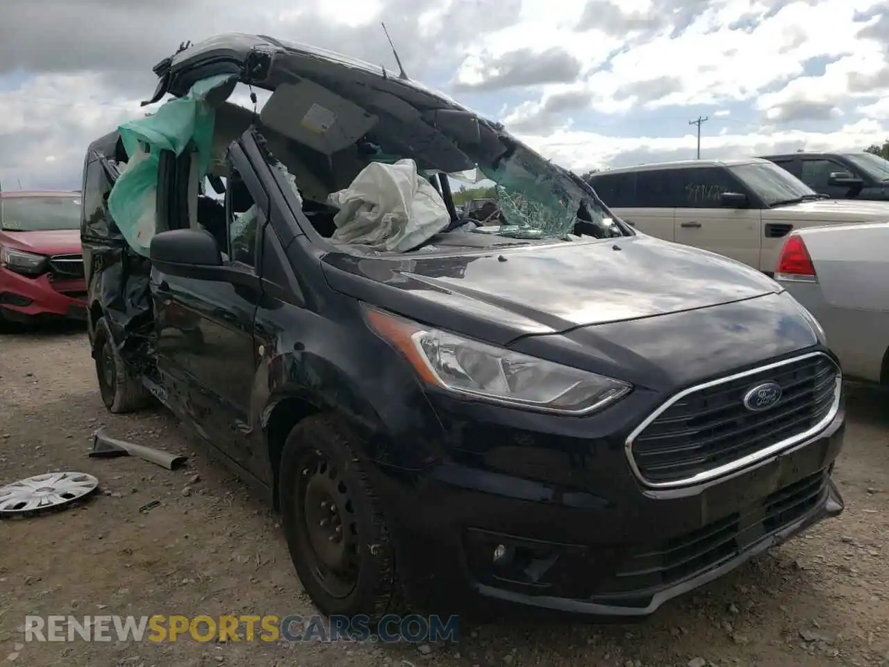 1 Photograph of a damaged car NM0GE9F28L1437317 FORD TRANSIT 2020