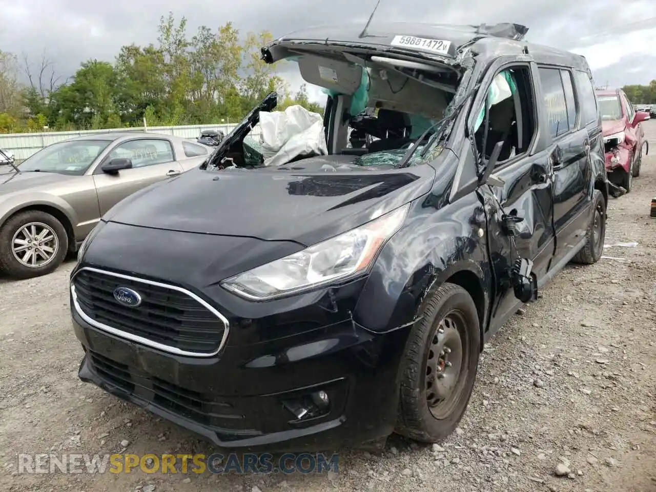 2 Photograph of a damaged car NM0GE9F28L1437317 FORD TRANSIT 2020