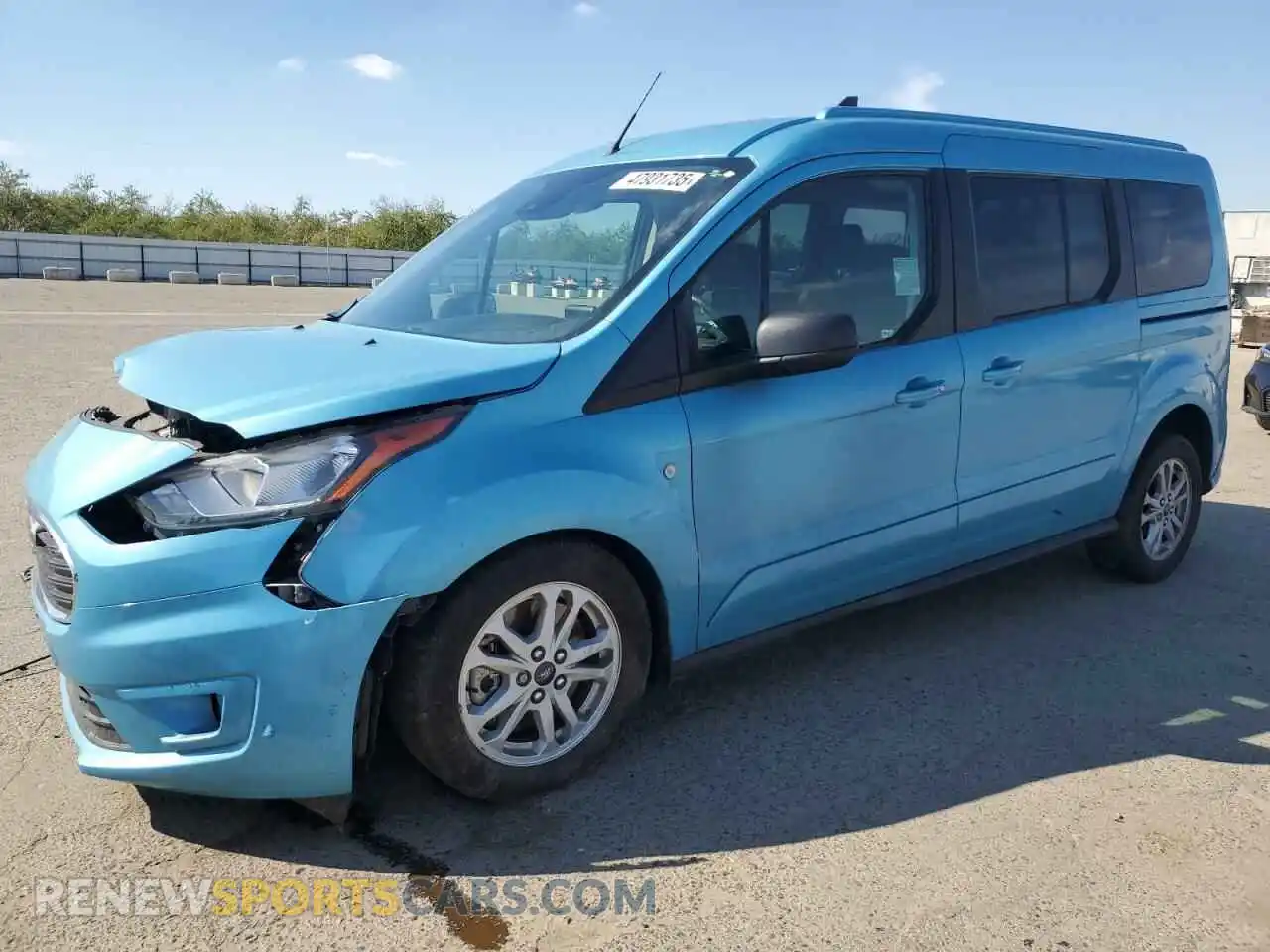 1 Photograph of a damaged car NM0GE9F2XL1476037 FORD TRANSIT 2020