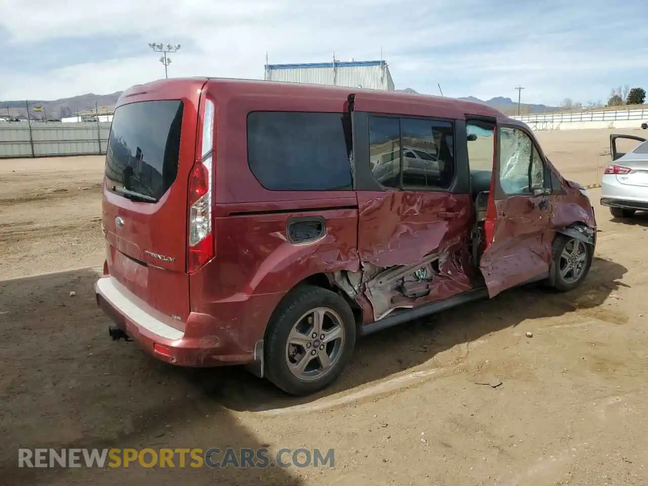 3 Photograph of a damaged car NM0GE9G23L1456419 FORD TRANSIT 2020