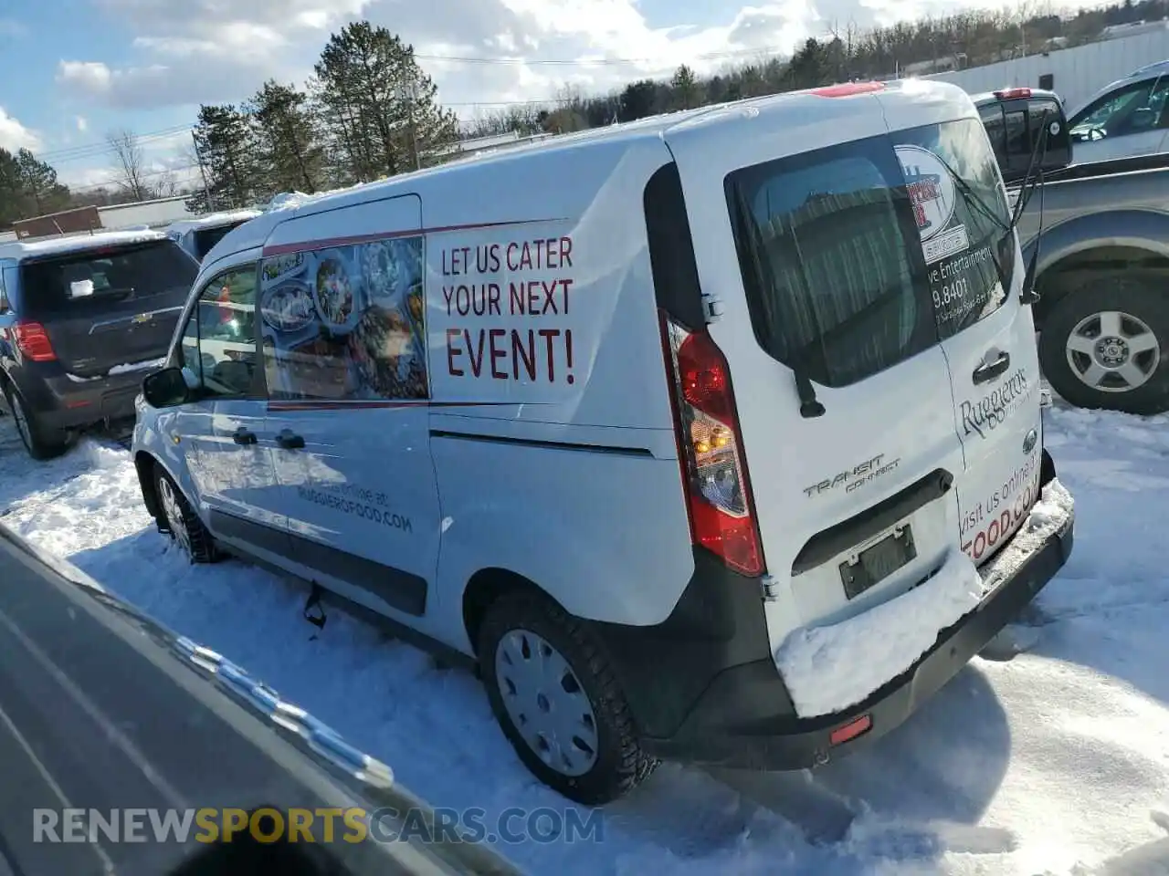 2 Photograph of a damaged car NM0LS7E23L1435522 FORD TRANSIT 2020