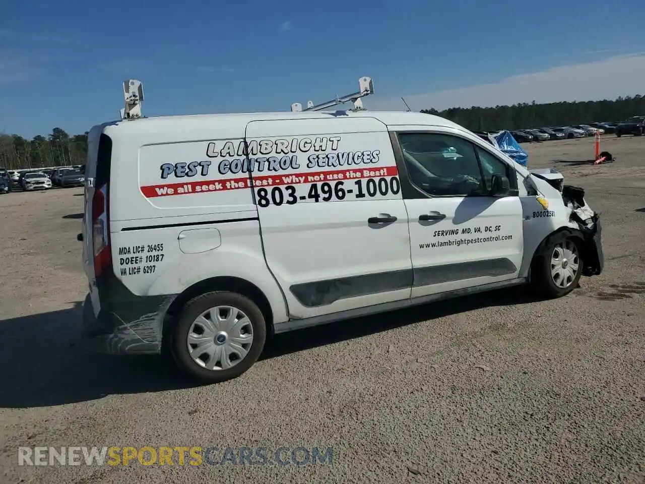 3 Photograph of a damaged car NM0LS7E27L1453571 FORD TRANSIT 2020