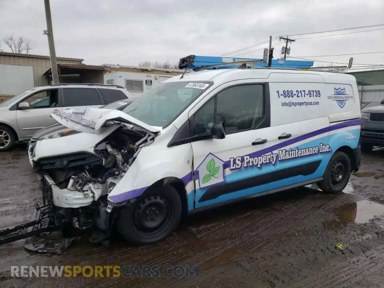 1 Photograph of a damaged car NM0LS7E27L1454249 FORD TRANSIT 2020