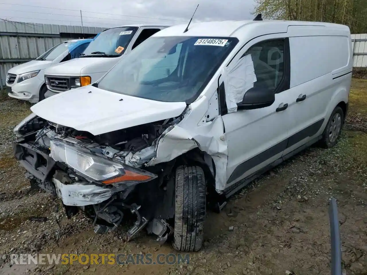 1 Photograph of a damaged car NM0LS7E29L1476320 FORD TRANSIT 2020