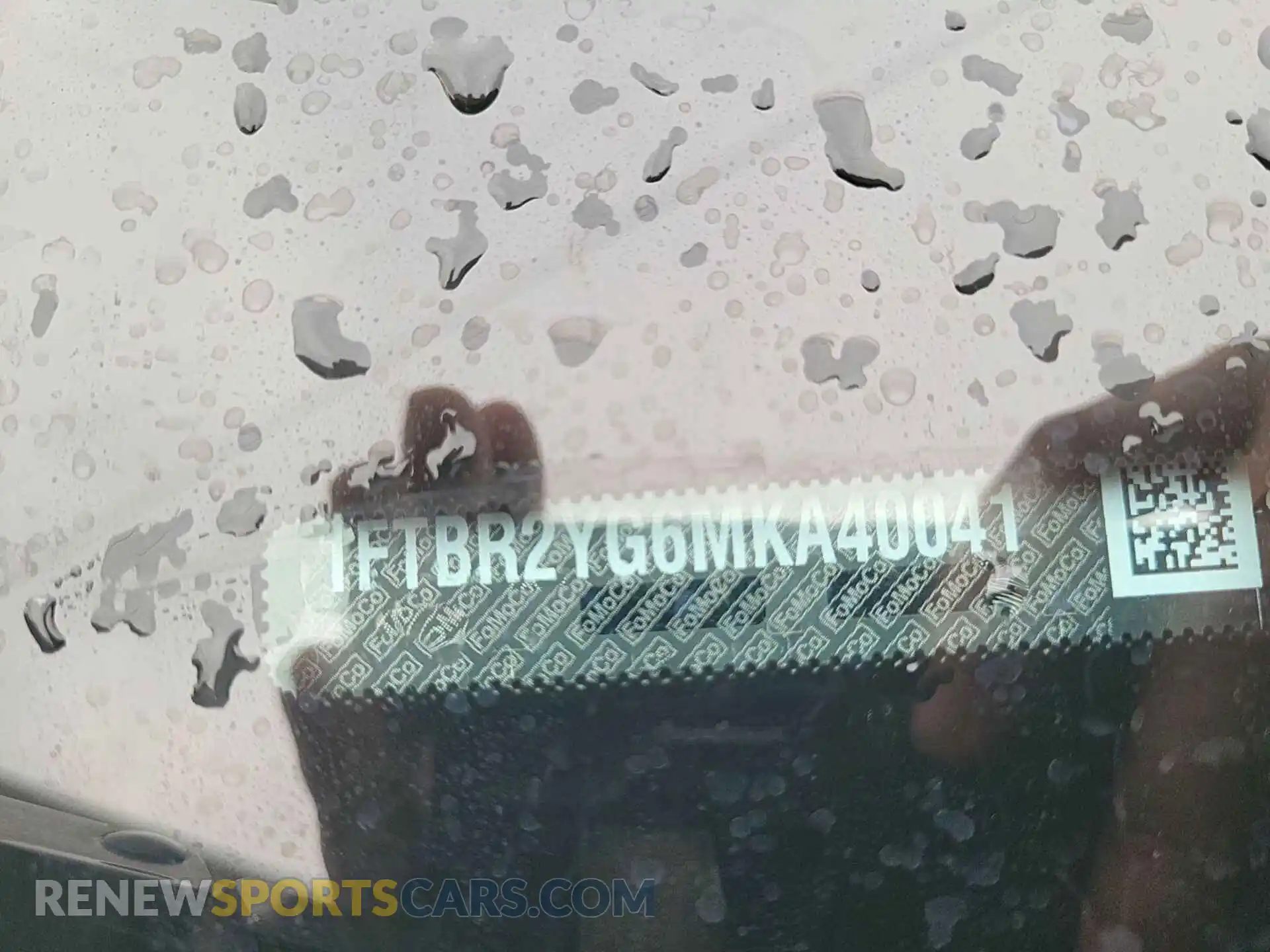 2 Photograph of a damaged car 1FTBR2YG6MKA40041 FORD TRANSIT 2021