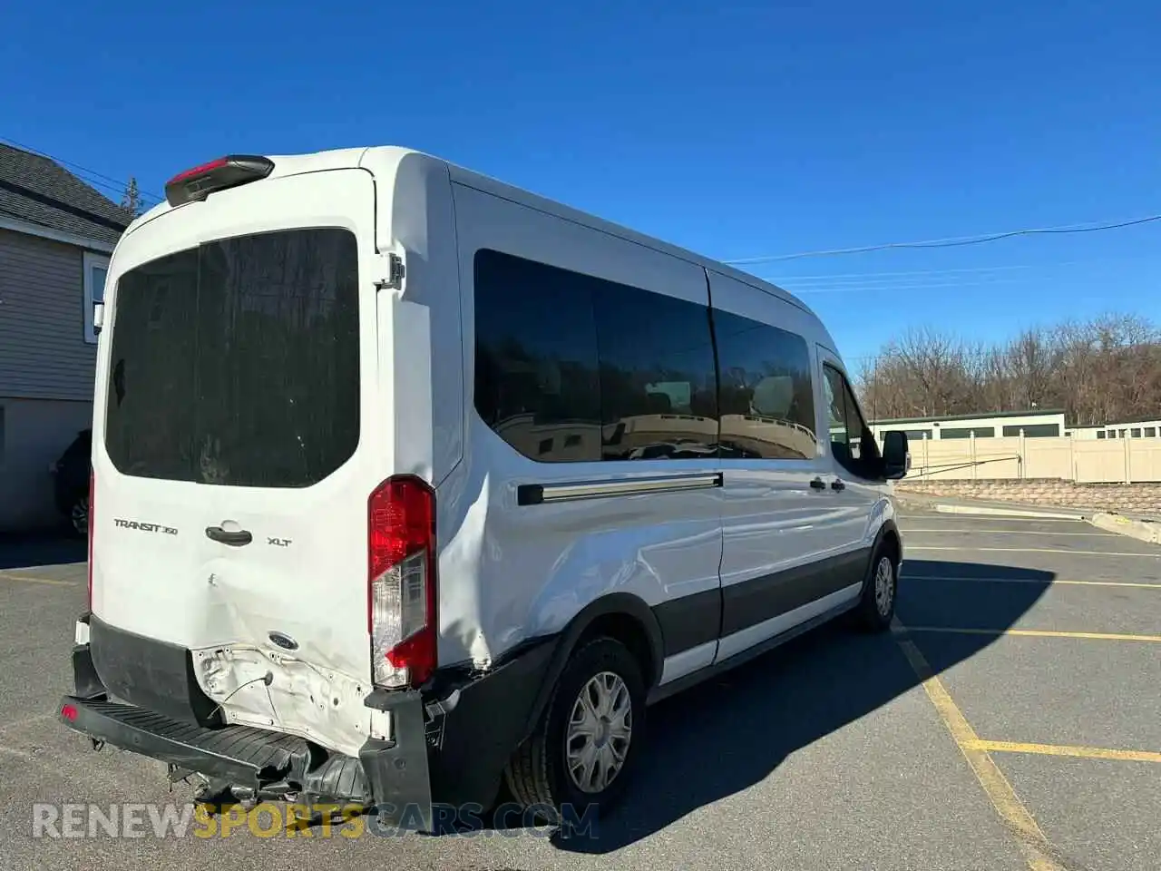 3 fotografías del automóvil dañado 1FBAX2C81NKA48667 FORD TRANSIT 2022