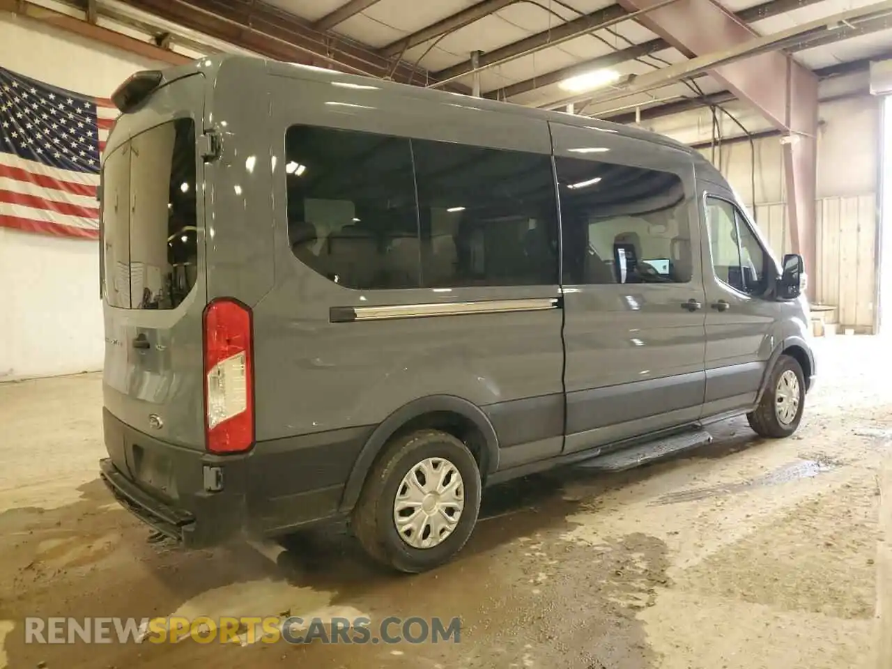 3 Photograph of a damaged car 1FBAX2C83NKA79919 FORD TRANSIT 2022