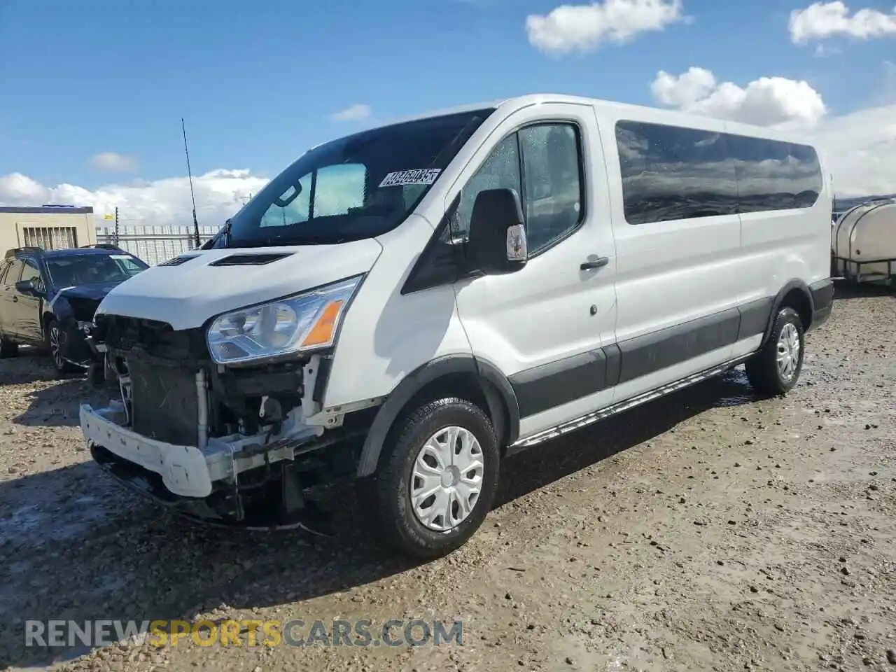 1 Photograph of a damaged car 1FBAX2Y85NKA49099 FORD TRANSIT 2022