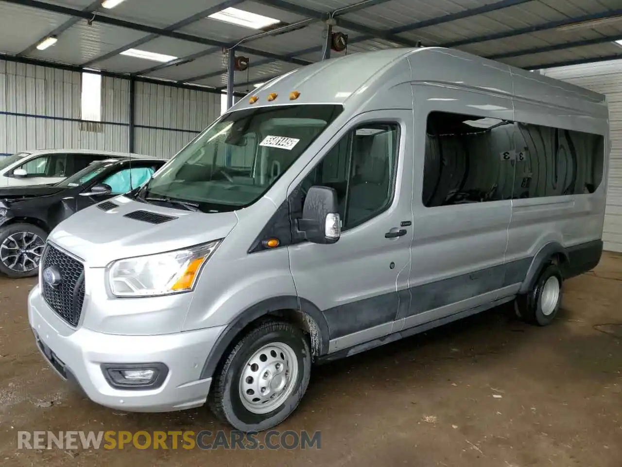 1 Photograph of a damaged car 1FBVU5XG7NKA64823 FORD TRANSIT 2022