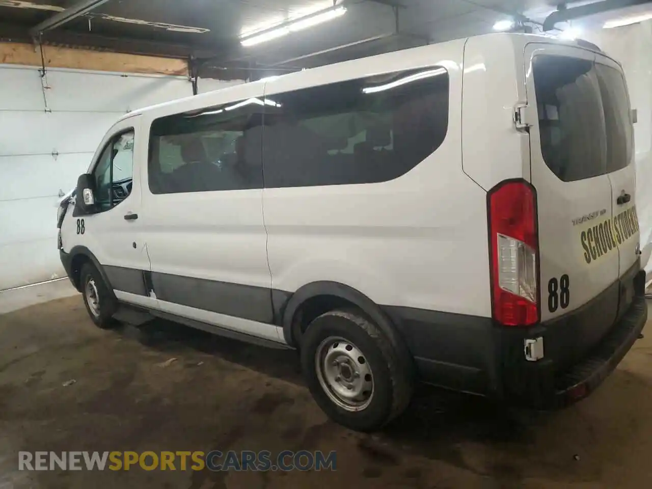 2 Photograph of a damaged car 1FMZK1Y81NKA47868 FORD TRANSIT 2022