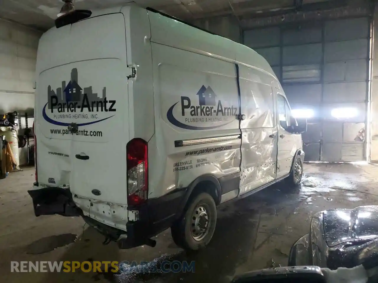 3 Photograph of a damaged car 1FTBR2X80NKA68123 FORD TRANSIT 2022