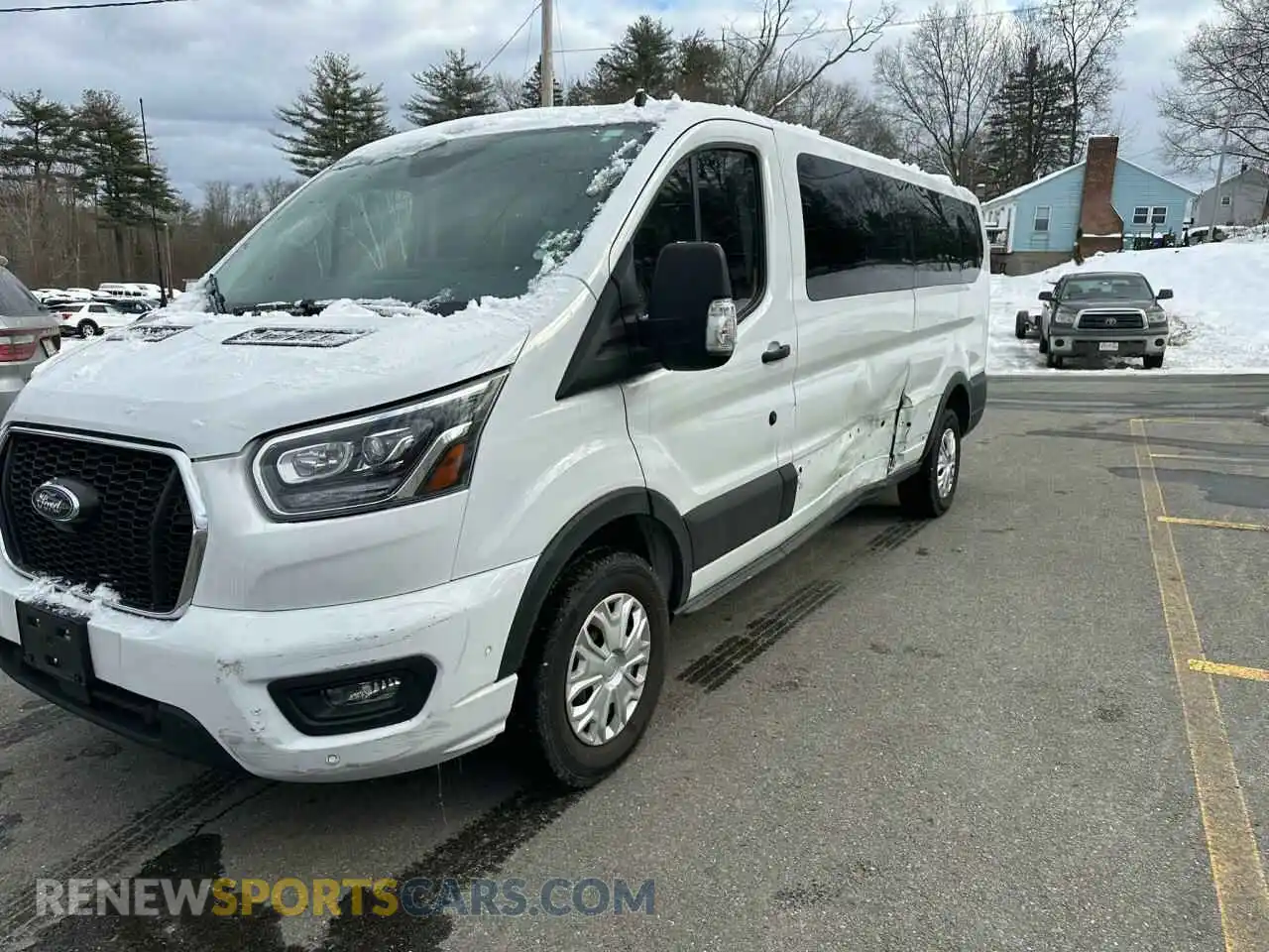 1 Photograph of a damaged car 1FBAX2YG2PKB56430 FORD TRANSIT 2023