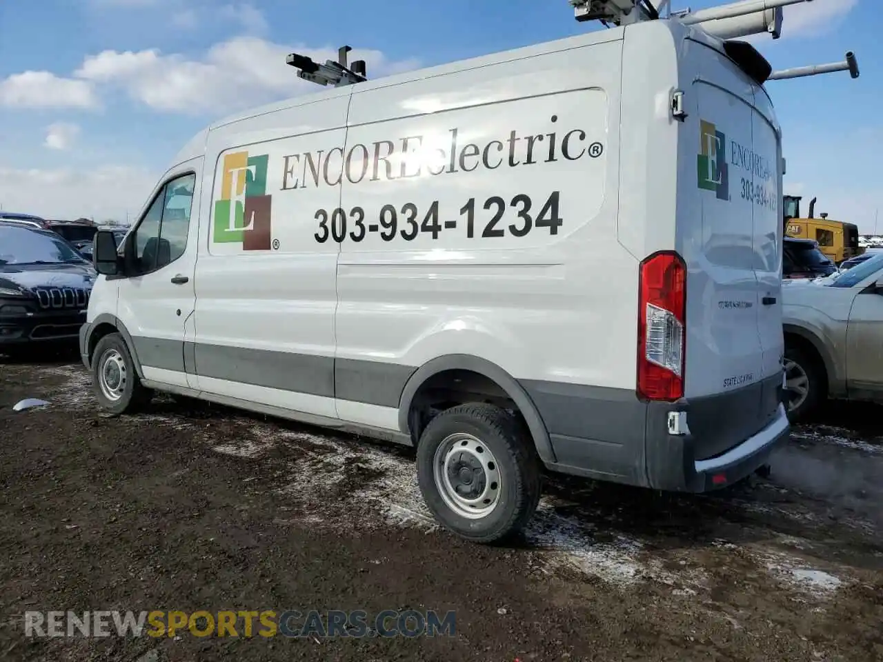 2 Photograph of a damaged car 1FTBR1C86PKA86595 FORD TRANSIT 2023