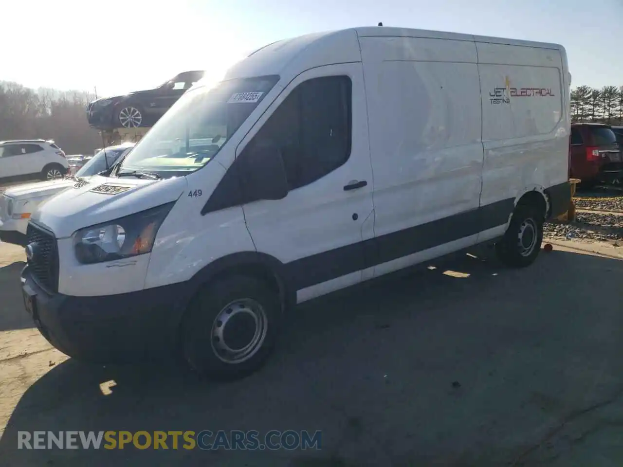 1 Photograph of a damaged car 1FTBR1C88PKA57115 FORD TRANSIT 2023