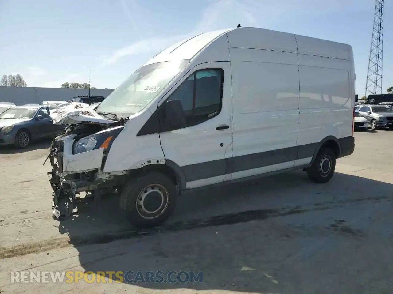 1 Photograph of a damaged car 1FTBR1X82PKA22094 FORD TRANSIT 2023