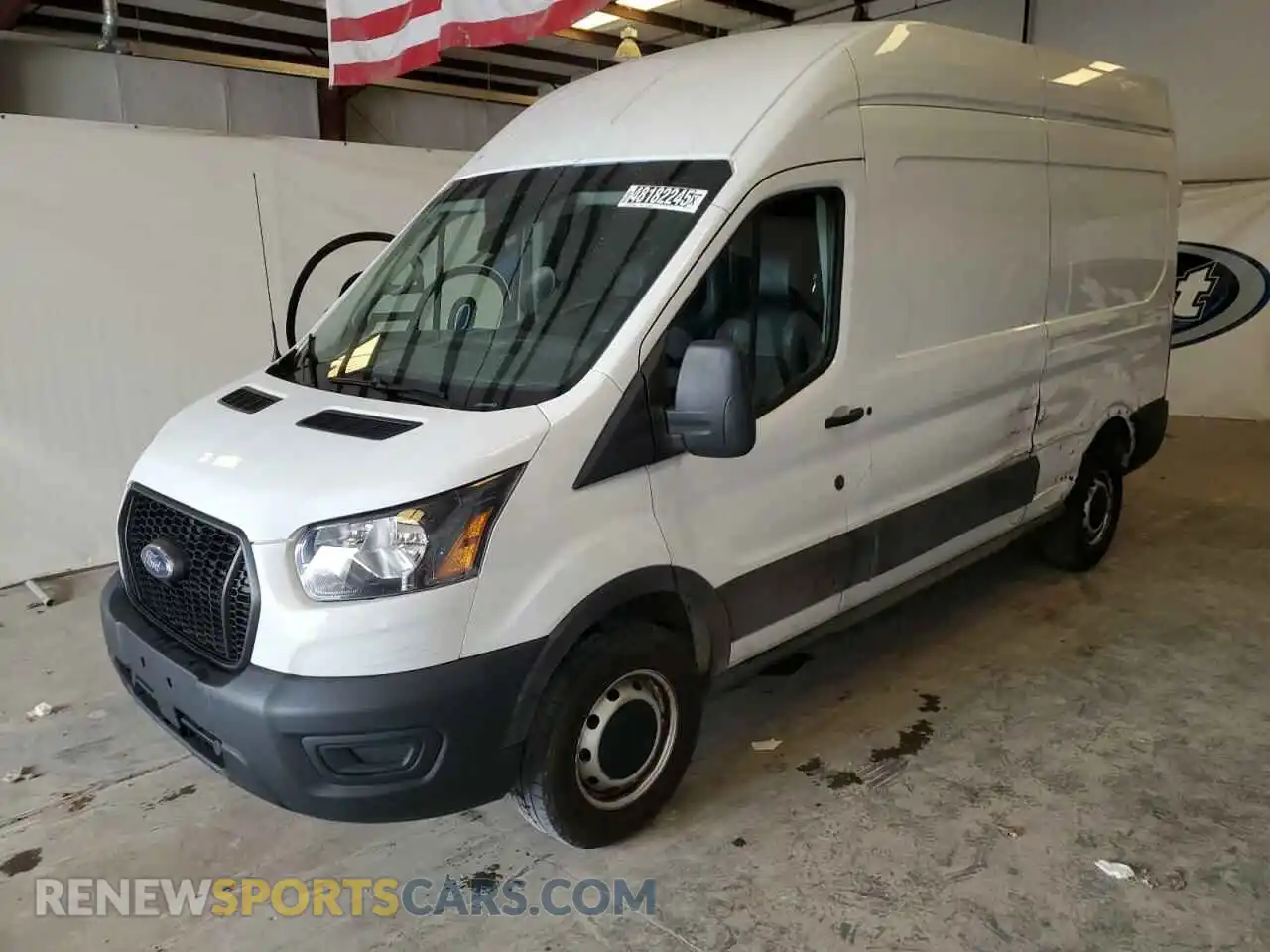 1 Photograph of a damaged car 1FTBR1X88PKB17758 FORD TRANSIT 2023