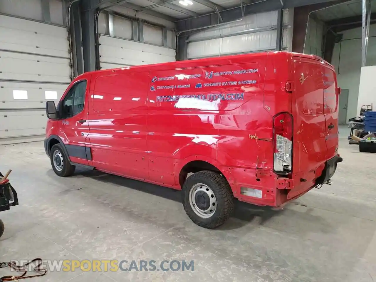 2 Photograph of a damaged car 1FTBR1Y8XPKA49705 FORD TRANSIT 2023