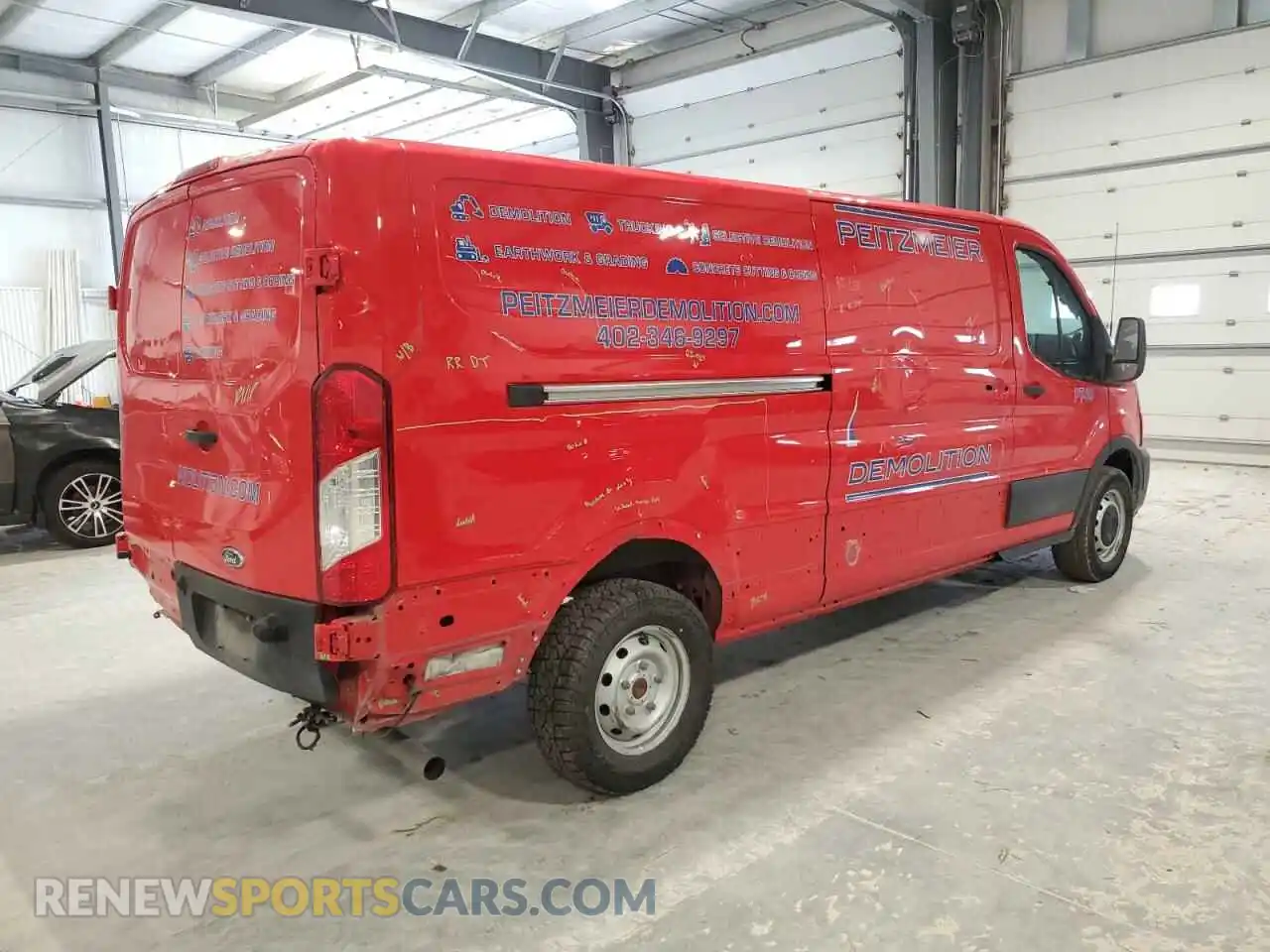 3 Photograph of a damaged car 1FTBR1Y8XPKA49705 FORD TRANSIT 2023