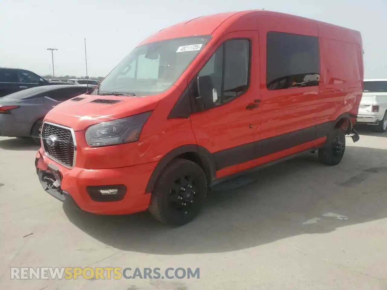 1 Photograph of a damaged car 1FTBW2DG9PKA39789 FORD TRANSIT 2023