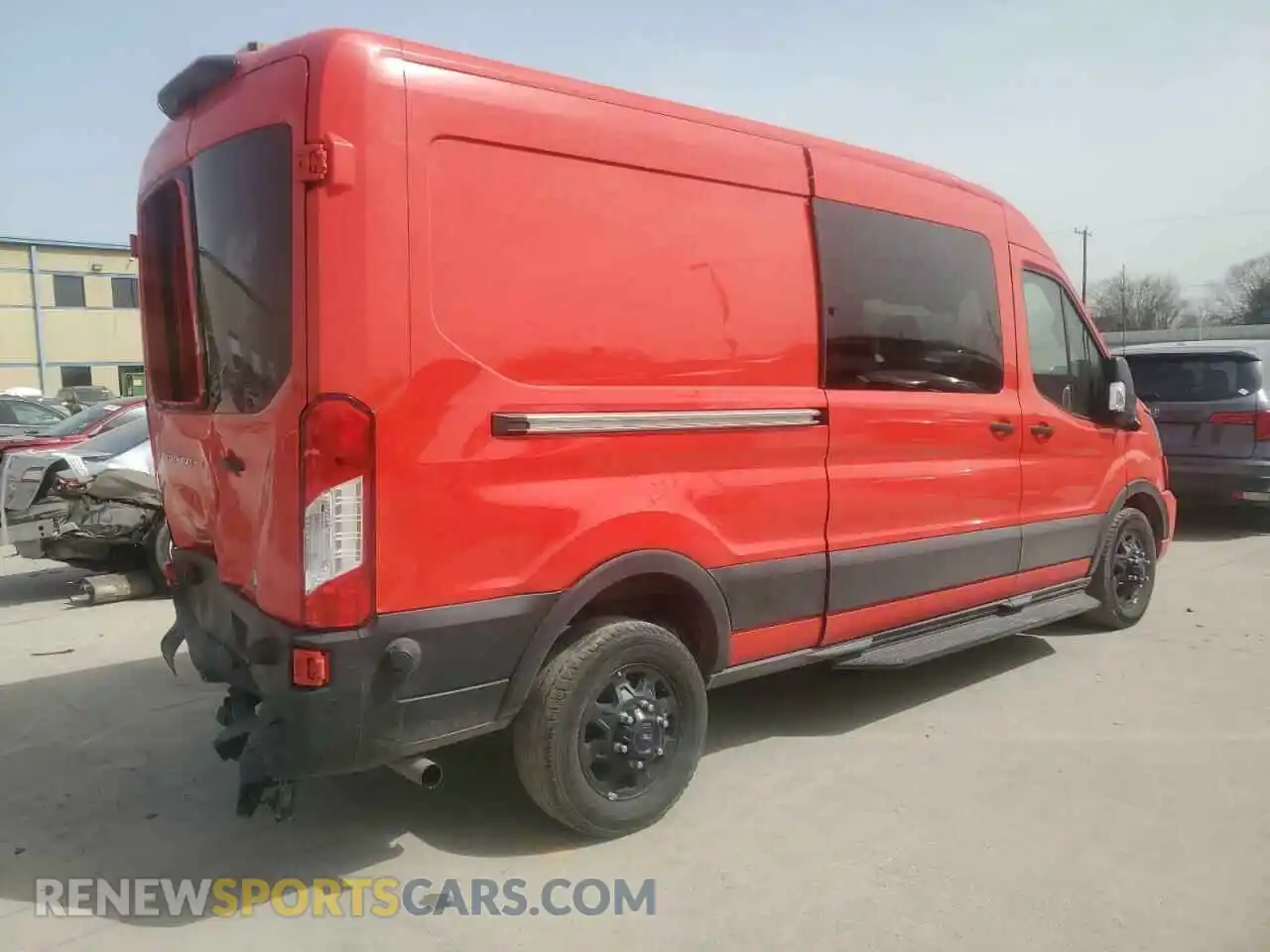 3 Photograph of a damaged car 1FTBW2DG9PKA39789 FORD TRANSIT 2023