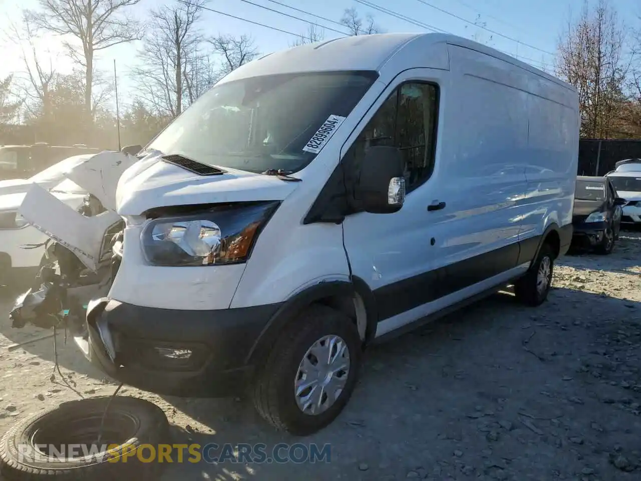 1 Photograph of a damaged car 1FTBW9CK1PKB93878 FORD TRANSIT 2023