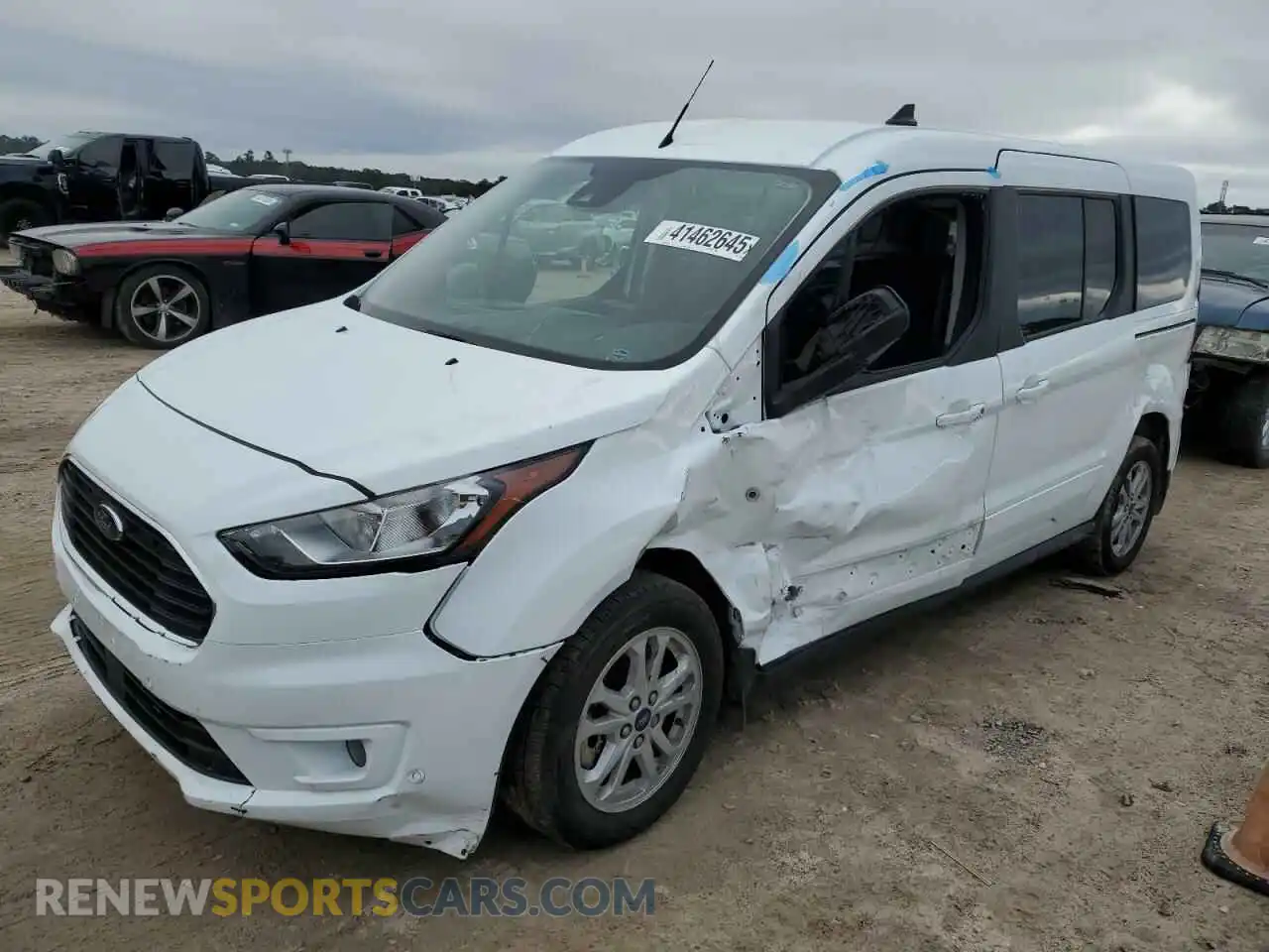 1 Photograph of a damaged car NM0GE9F29P1552496 FORD TRANSIT 2023
