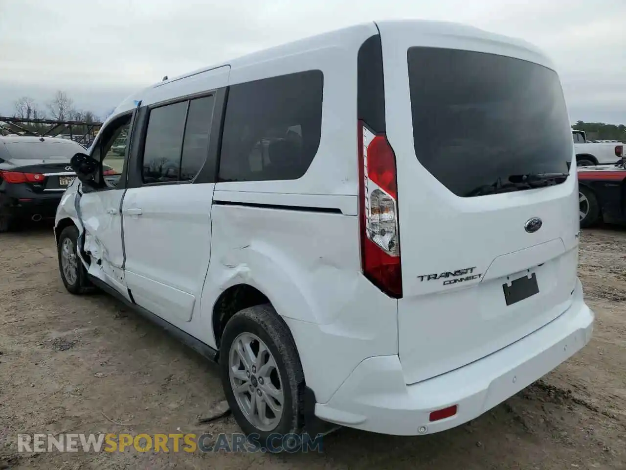 2 Photograph of a damaged car NM0GE9F29P1552496 FORD TRANSIT 2023