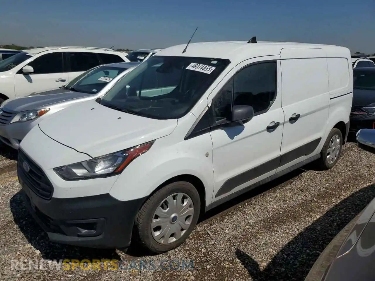 1 Photograph of a damaged car NM0LS7S20P1549049 FORD TRANSIT 2023
