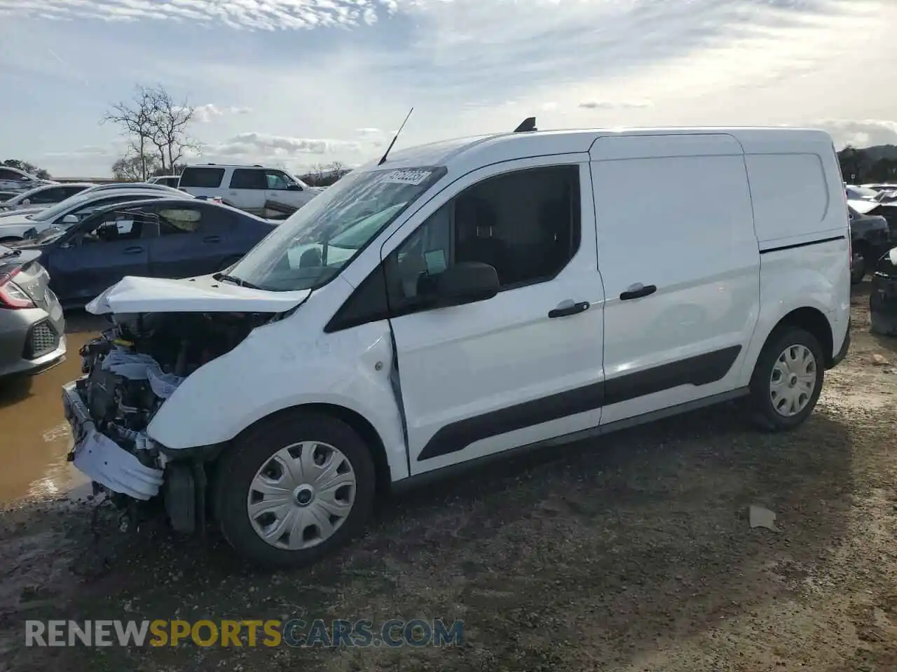 1 Photograph of a damaged car NM0LS7T2XP1560686 FORD TRANSIT 2023