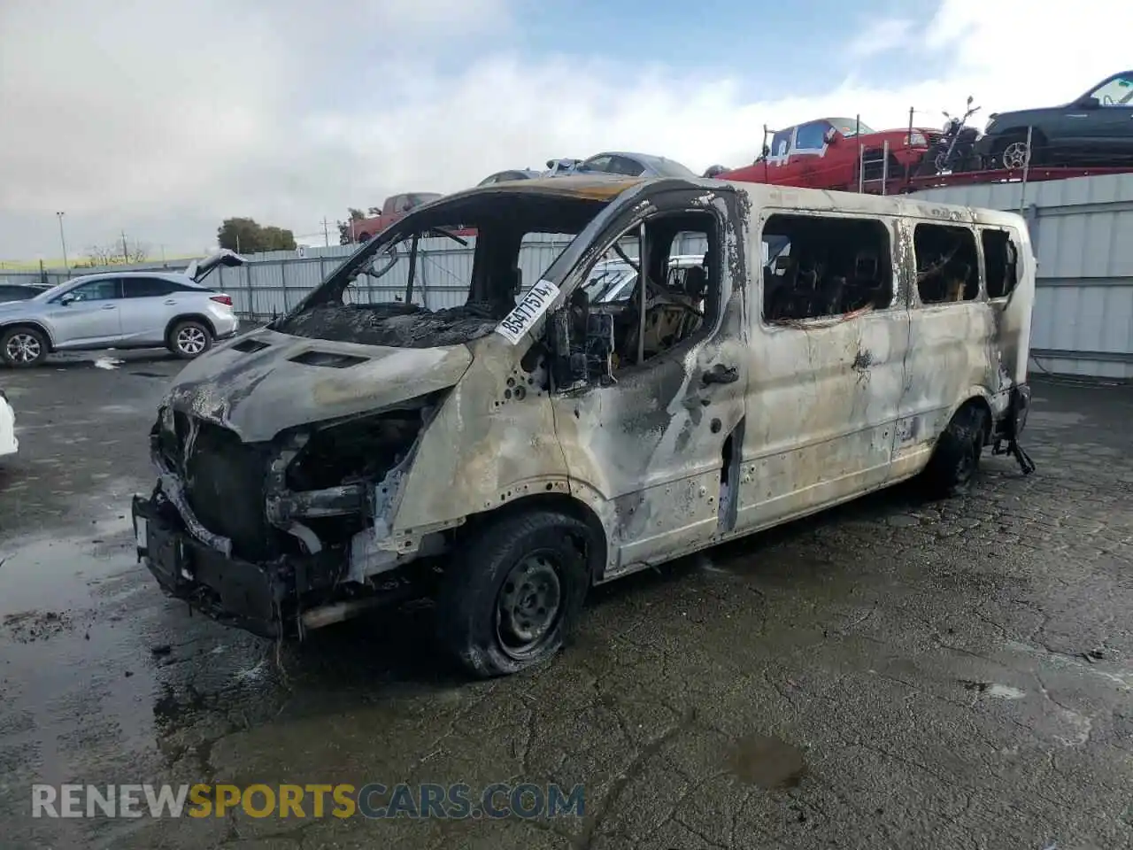 1 Photograph of a damaged car 1FBAX2Y87RKA42676 FORD TRANSIT 2024