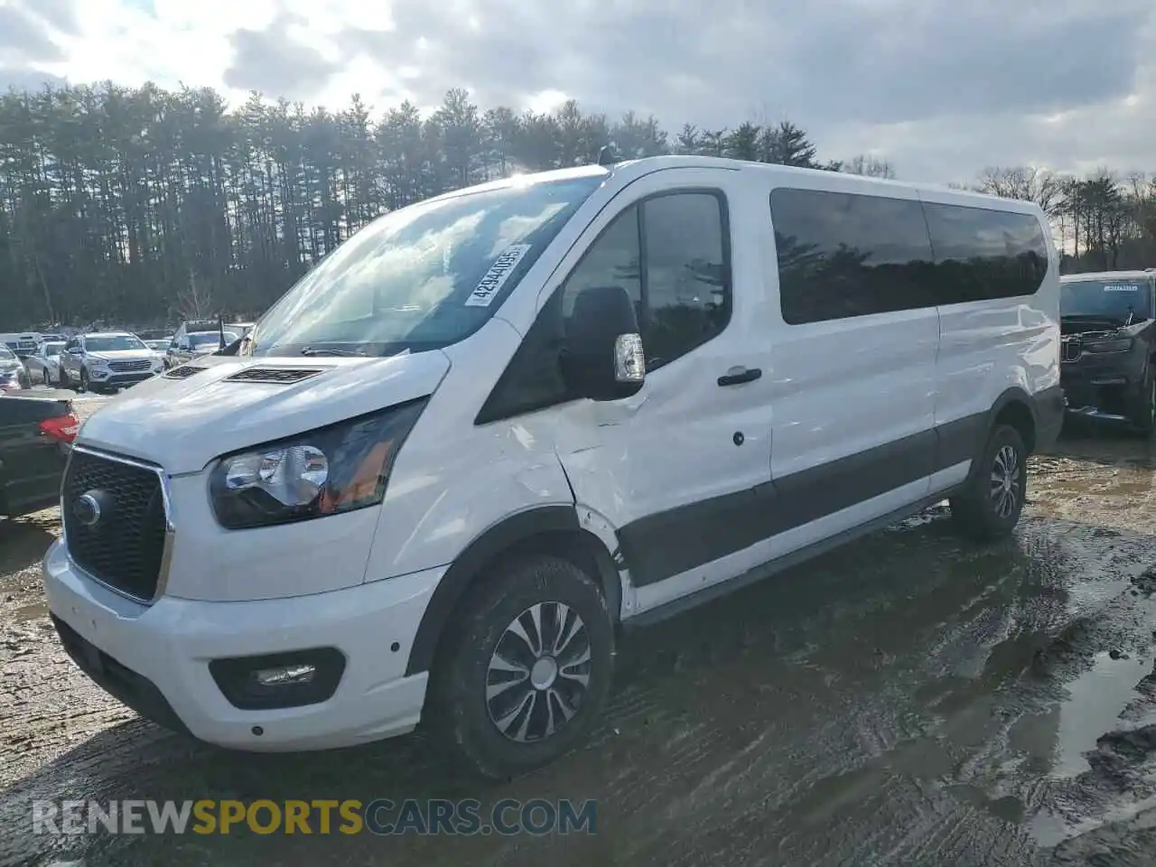 1 Photograph of a damaged car 1FBAX2YG2RKA28448 FORD TRANSIT 2024