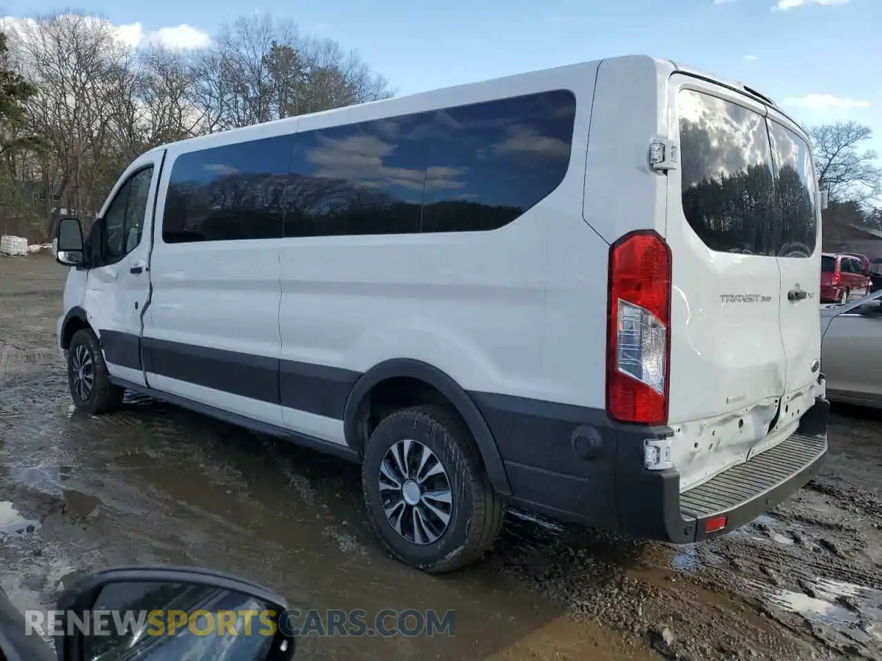 2 Photograph of a damaged car 1FBAX2YG2RKA28448 FORD TRANSIT 2024