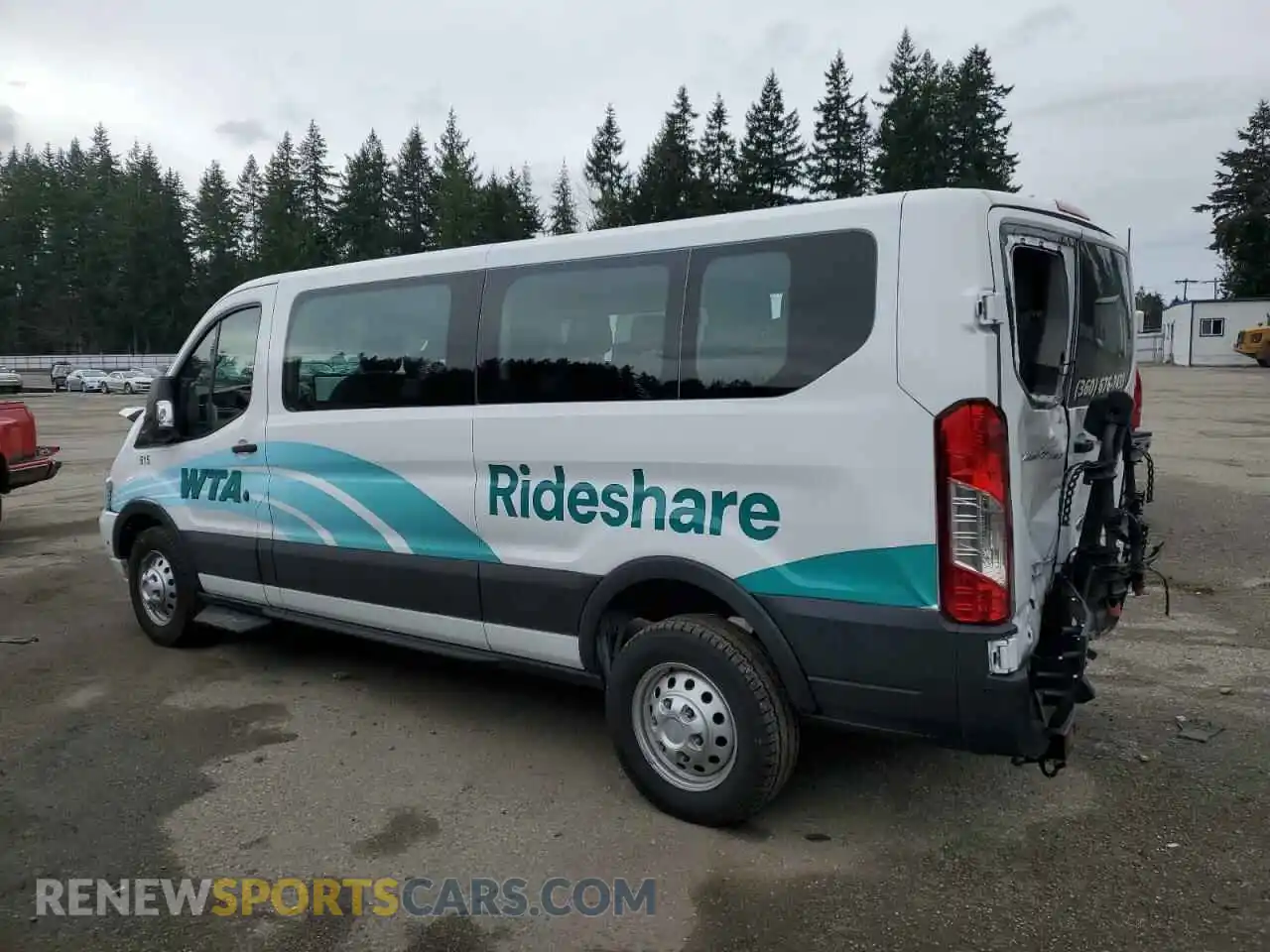 2 Photograph of a damaged car 1FBAX9Y82RKB14246 FORD TRANSIT 2024