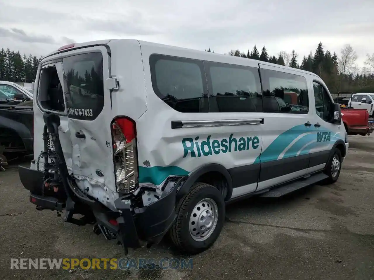 3 Photograph of a damaged car 1FBAX9Y82RKB14246 FORD TRANSIT 2024