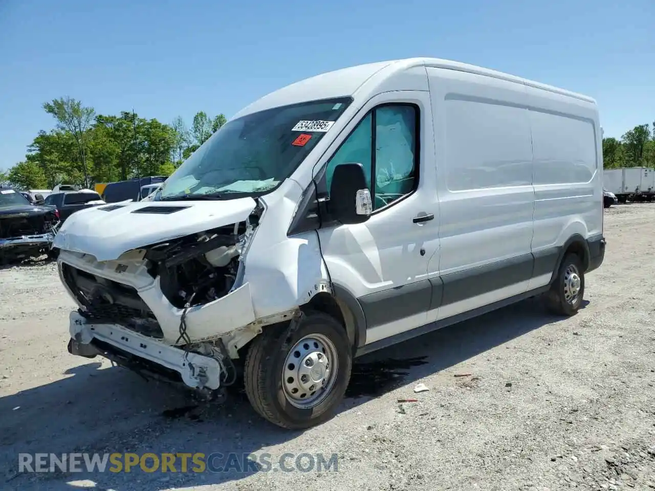1 Photograph of a damaged car 1FTBR2CG0RKA29566 FORD TRANSIT 2024