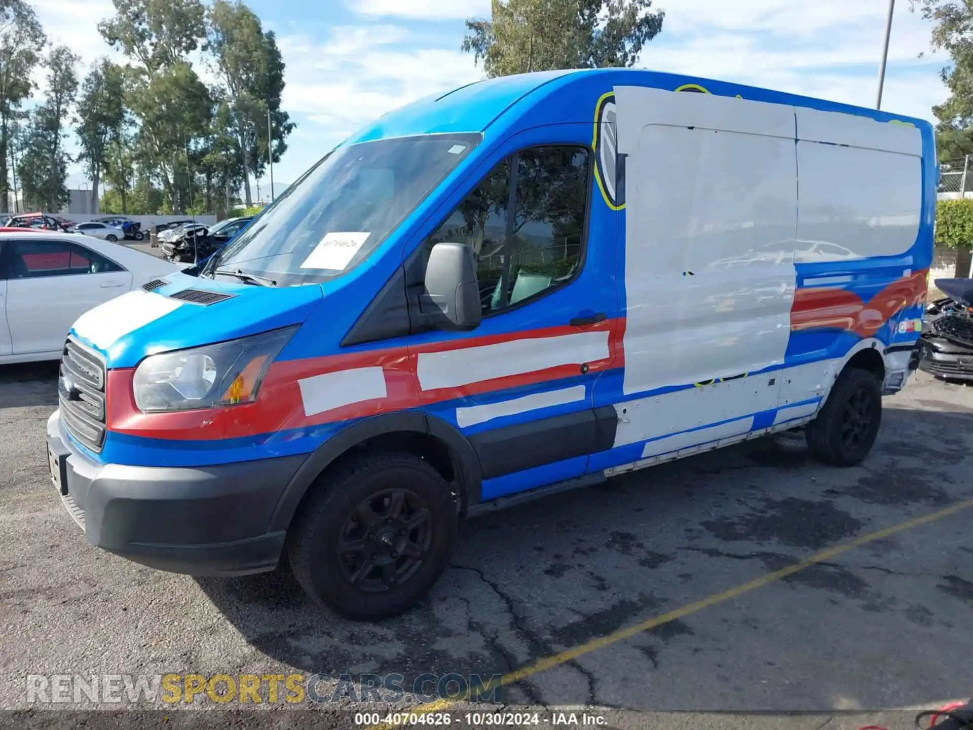 2 Photograph of a damaged car 1FTYR2CM8KKA05005 FORD TRANSIT-250 2019