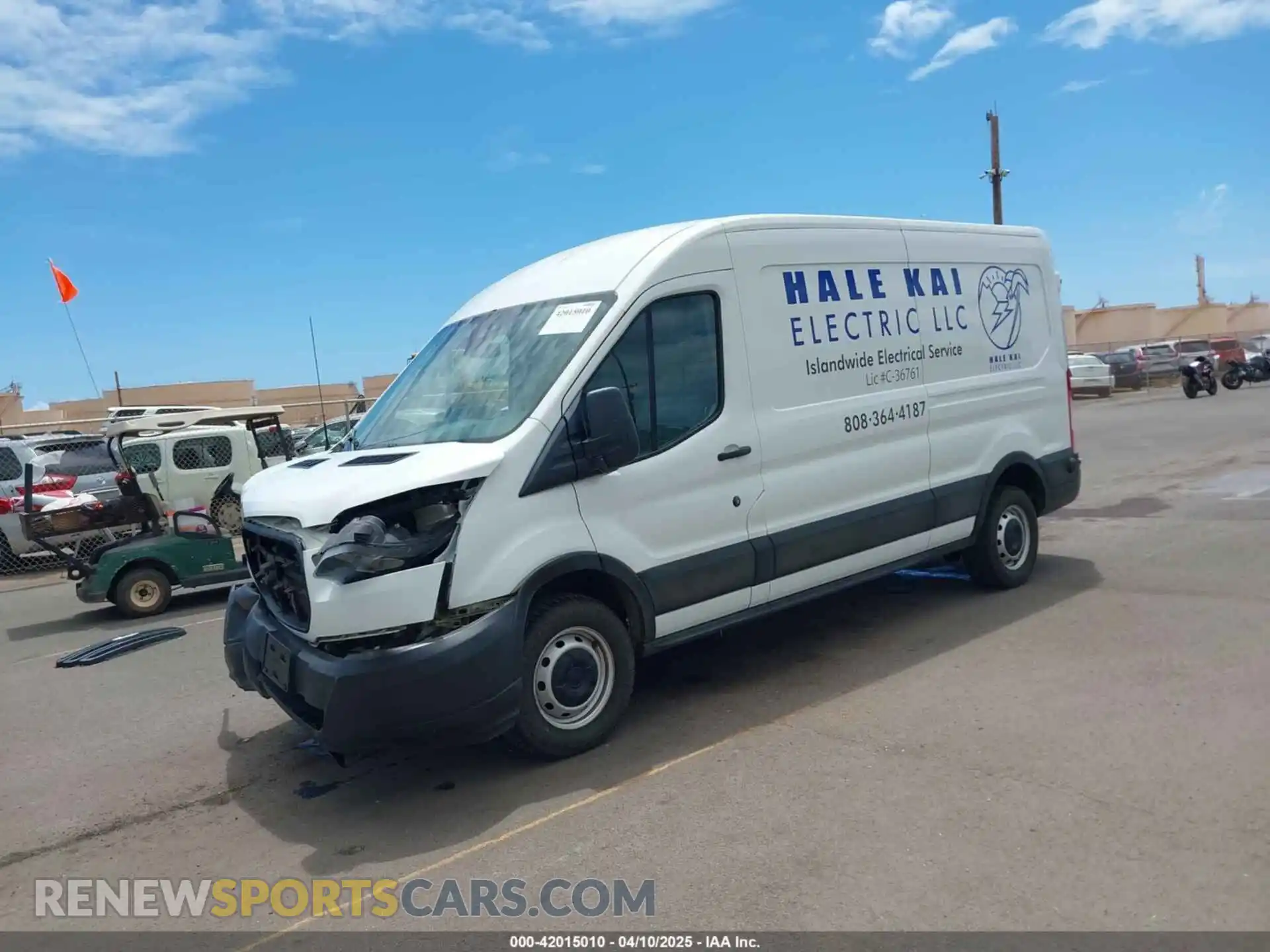 2 Photograph of a damaged car 1FTYR2CM8KKB76756 FORD TRANSIT-250 2019