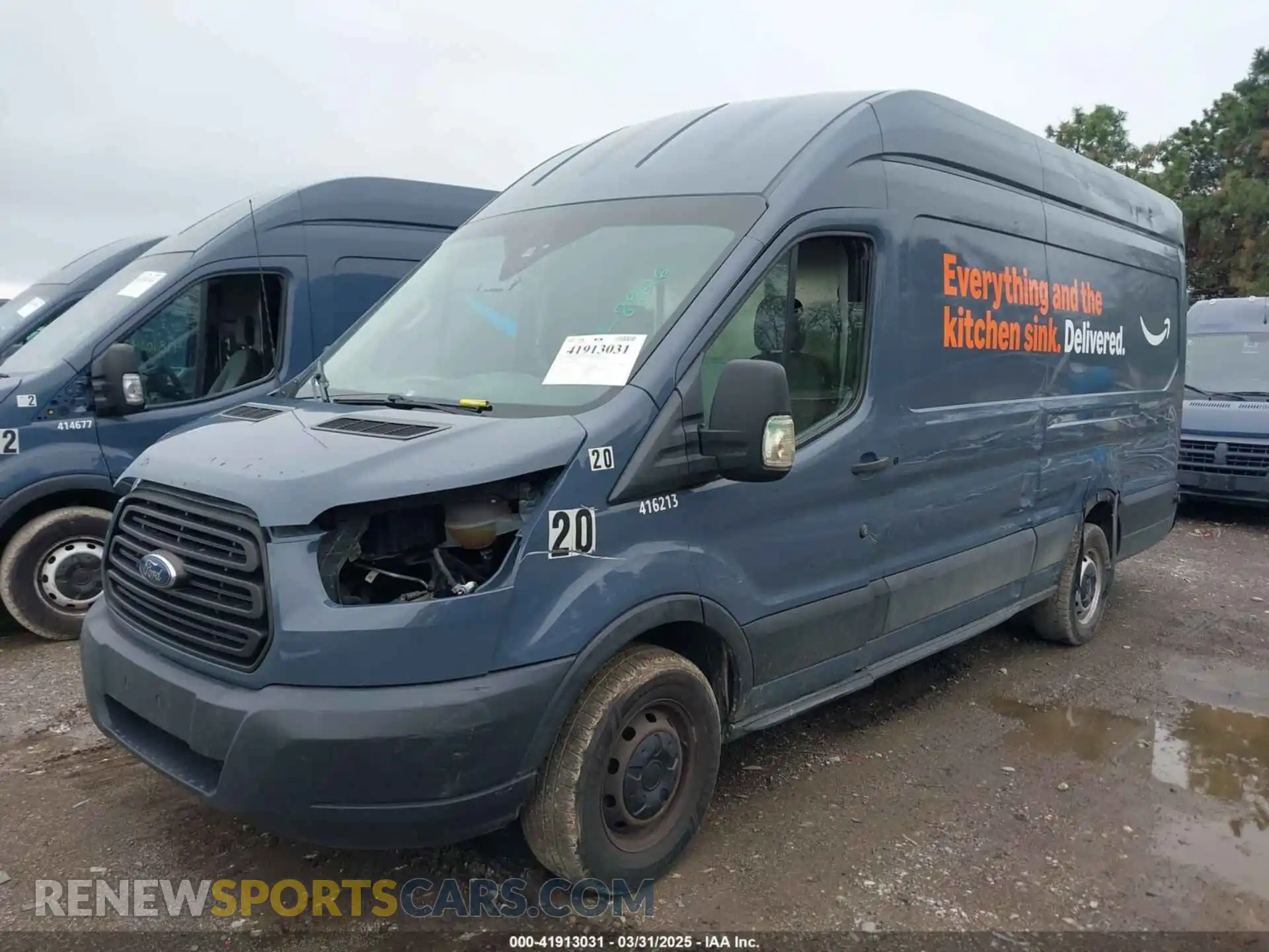 2 Photograph of a damaged car 1FTYR3XM8KKB08926 FORD TRANSIT-250 2019