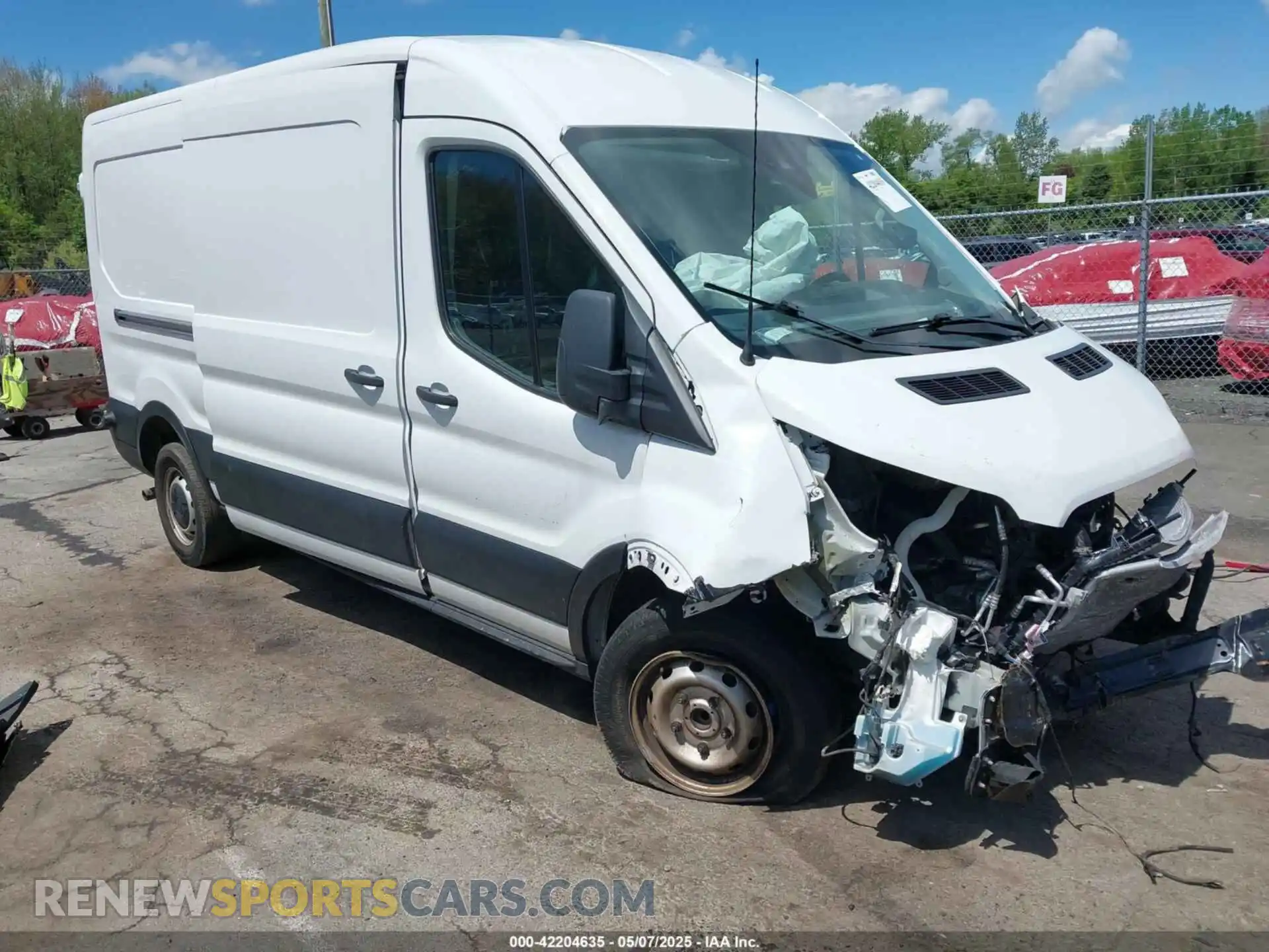 1 Photograph of a damaged car 1FTBR1C80LKB42654 FORD TRANSIT-250 2020