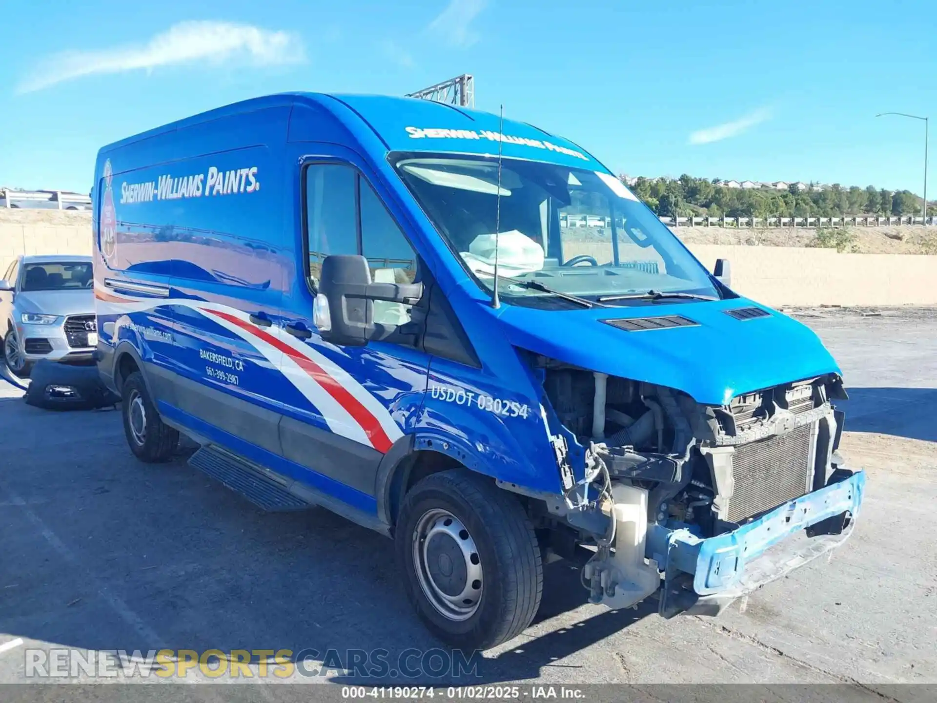 1 Photograph of a damaged car 1FTBR1C89LKB62644 FORD TRANSIT-250 2020